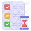 Project Deadline Project Plan Project Schedule Icon