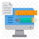 Computer File Office Supplies Icon