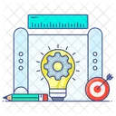 Project Development Project Management Project Automation Icon