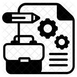 Project Development Icon - Download in Glyph Style