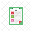 Project Clipboard Checklist Icon