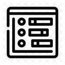Project Timeline Tasks Icon