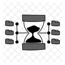 Black Monochrome Project Line Illustration Illustration Project Business Symbol