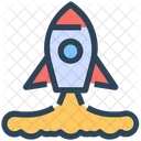 Seo Rocket Project Launch Icon