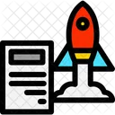 Project Launch Launch Quick Icon
