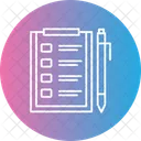 Project List Tasks Clipboard Icon