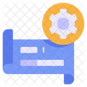 Edited Flat Project Management Icon