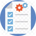Project Management Checklist Icon