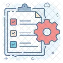 Project Management Content Management Business Management Icon