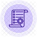 Project Management Planning Execution Icon