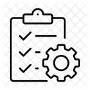 Tasks Organization Planning Icon