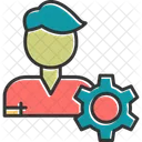 Project Manager Project Business Icon