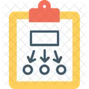 Project Plan Workflow Icon