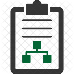 Project Plan Icon - Download in Dualtone Style