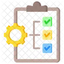 Project Plan Management Evaluation Icon