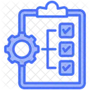 Project Plan Management Evaluation Icon