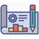 Project Planning Project Strategy Project Goals Icon