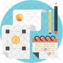 Planning Sheet Appointment Icon