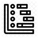 Project Planning Workflow Diagram Timeline Tracking Icon