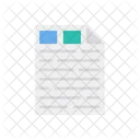 Project Report Document Report Icon