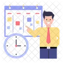 Business Planner Project Planner Project Schedule Icon