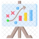 Project Strategy Presentation Strategy Icon