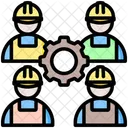Project Team Construction Team Symbol