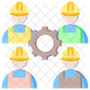 Project Team Construction Team Symbol