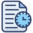 Project Time Project Deadflat Project Timeflat Icon