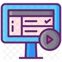 Project Video Business Management Video Project Icon