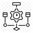 Project Workflow Sequence Productivity Icon