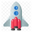 Rocket Projectile Spaceship Icon