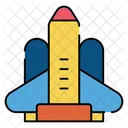 Missile Projectile Space Transport Icon
