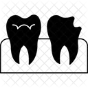 Projecting Teeth Protrudingteeth Misalignedteeth Icon