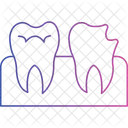 Projecting Teeth Protrudingteeth Misalignedteeth Icon