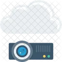 Projection Projectiondevice Cloud Icon