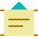 Projection Screen Presentation Icon