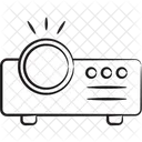 Presentation Device Multimedia Icon