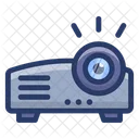 Video Projector Device Ppt Projection Icon