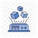 Projector 3D Cube  Icon