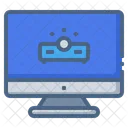 Projector Monitor Screen Icon