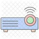 Projector Lineal Color Icon Icon