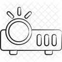 Presentation Device Multimedia Icon