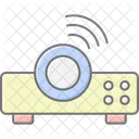 Projector Lineal Color Icon Icon