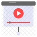 Projector Screen Multimedia Icon