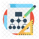 Projektablauf Schema Flussdiagramm Symbol