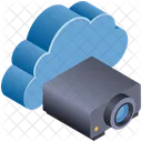 Wolke Computer Projektor Icon