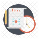 Projekt Plan Management Icon