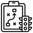Digital Status Arbeit Symbol