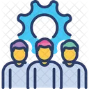 Projektteam Management Plan Symbol